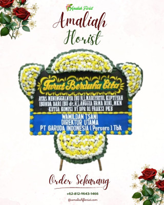 Papan Bunga Duka di Empang