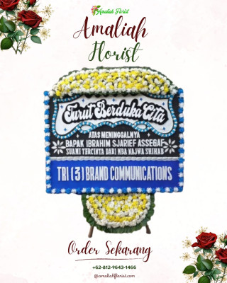 Papan Bunga Duka di Empang